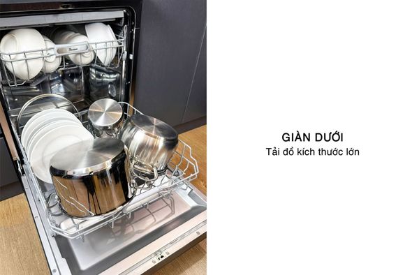 Máy rửa chén bát Texgio Dishwasher TGDM795B Smart Pro
