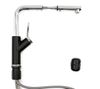 Vòi rửa nóng lạnh dây rút Gento GT-204 New Black