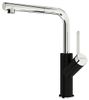 Vòi rửa nóng lạnh dây rút Gento GT-204 New Black