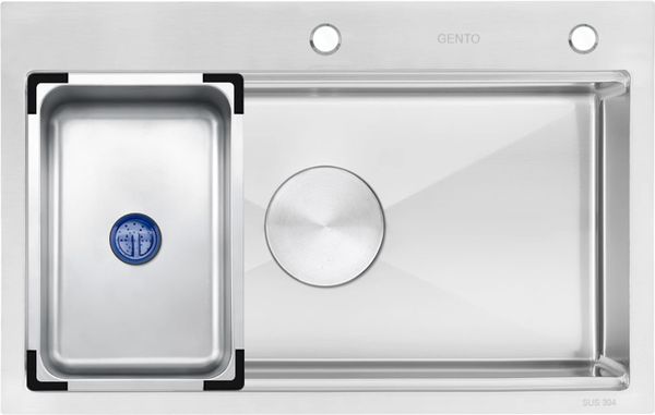 Chậu rửa 1 hố inox 304 Gento 80.2cm GT04-8050