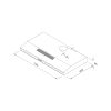 Máy hút mùi Malloca 70cm H107W