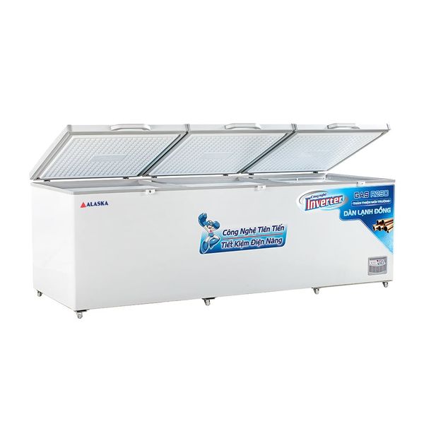 Tủ đông 3 cánh Alaska Inverter 1500 lít HB-1500CI
