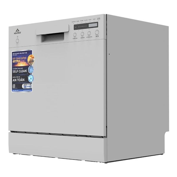 Máy rửa bát 8 bộ Hòa Phát HDS9812