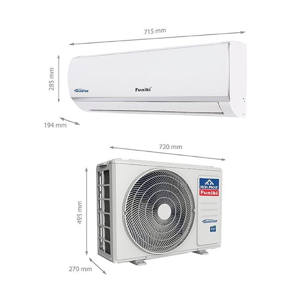 Điều hòa Funiki 1 chiều Inverter 12000BTU HIC12TMU