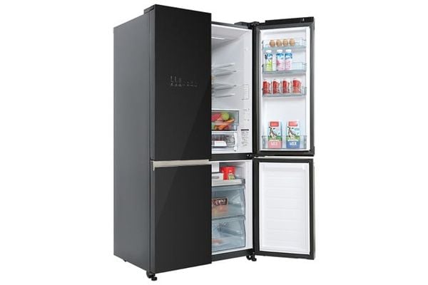 Tủ lạnh 4 cánh Hitachi inverter 645 lít R-WB700VGV4 (GBK) model mới 2025