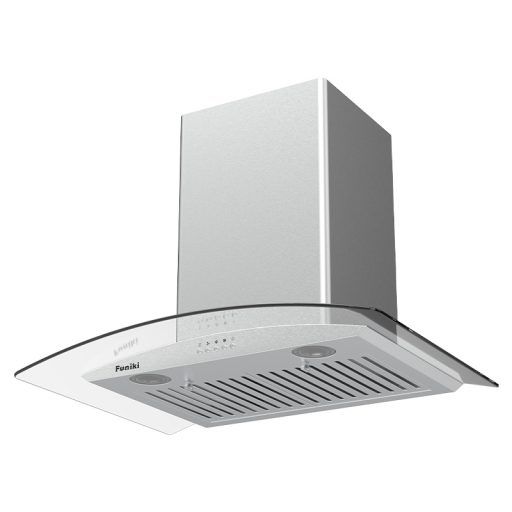 Máy hút mùi kính cong 70cm Funiki HKH C0370