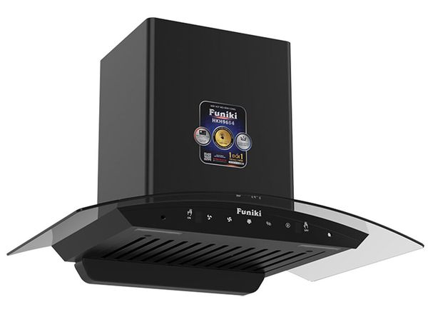 Máy hút mùi kính cong 70cm Funiki HKH9654