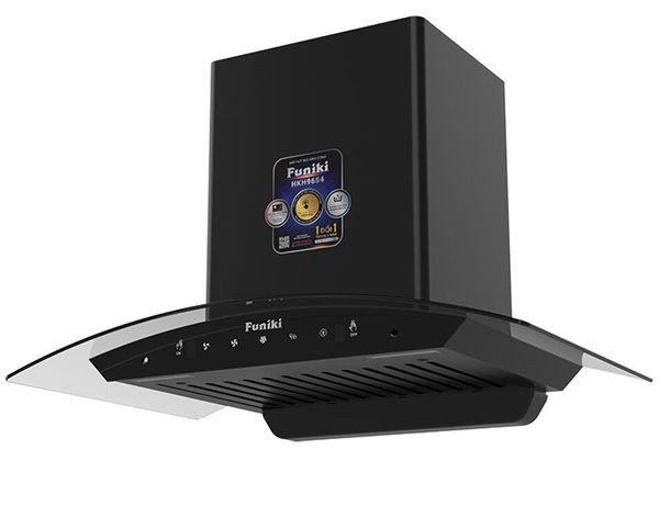 Máy hút mùi kính cong 70cm Funiki HKH9654