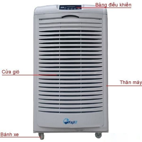 Máy hút ẩm công nghiệp Fujie HM-6105EB 105 lít 1480W