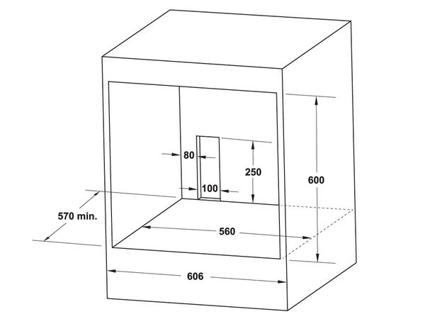 Lò nướng âm tủ Hafele HO-2KT65A 538.61.441 - 65 lít