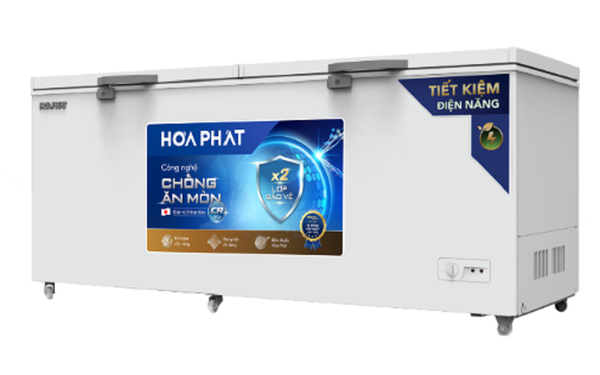 Tủ đông chống ăn mòn Hòa Phát HPF AD6544.CR 544L dàn đồng