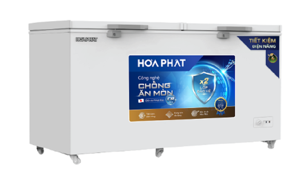 Tủ đông chống ăn mòn Hòa Phát HPF AD6544.CR 544L dàn đồng