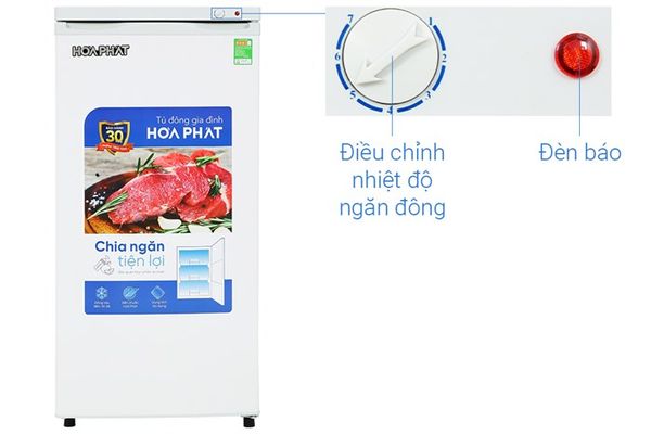 Tủ đông đứng Hòa Phát 147 lít HPF UAH6147