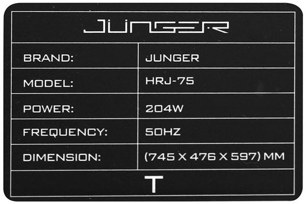 Máy hút mùi Junger 75cm HRJ-75