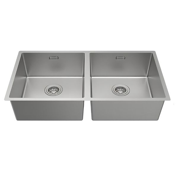 Chậu rửa Inox 2 hố Hafele 87cm HS24-SSN2S-870 567.24.437