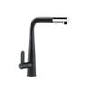 Vòi rửa bát cổ rút Hafele HT20-GH1P259 Black 570.82.300