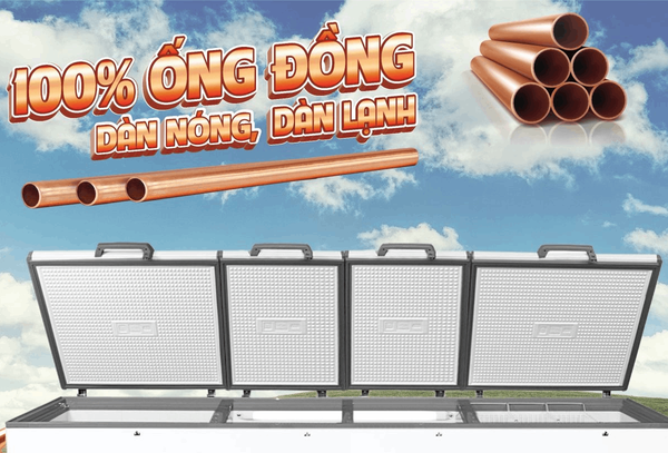 Tủ đông Darling DMF-1779ASI Inverter 2100L 4 cánh