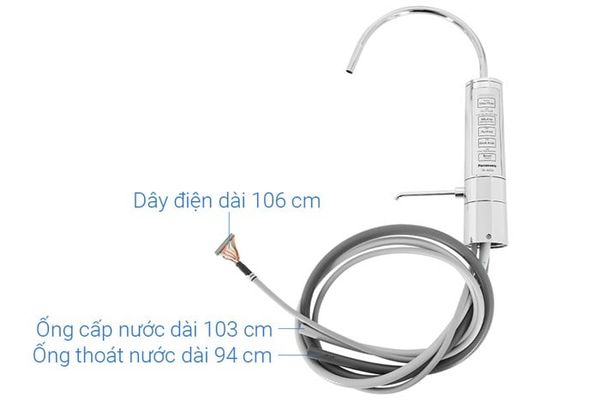 Máy lọc nước điện giải ion kiềm Panasonic TK-AB50 5 tấm điện cực