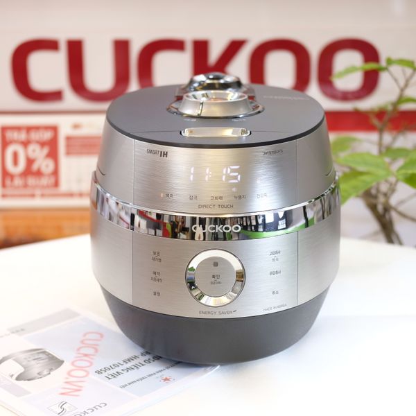 Nồi cơm điện cao tần áp suất kép Cuckoo CRP-JHTS1060FS 1.8L