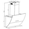 Máy hút mùi gắn tường 70cm Kocher K-2080E