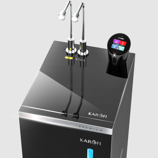 Cây lọc nước nóng lạnh Hydro-ion kiềm 13 lõi Karofi KAE-S88 PROMAX