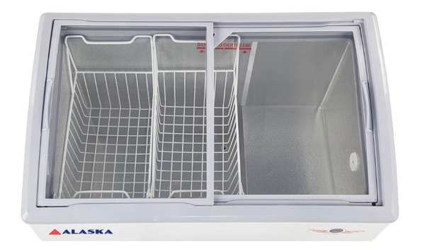 Tủ đông Alaska KC-210 mặt kính cong 210 lít