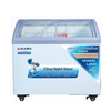 Tủ đông Alaska KC-210C mặt kính cong 210L