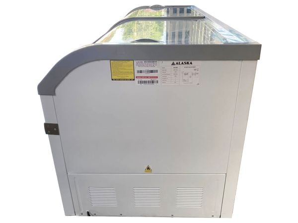 Tủ đông Alaska mặt kính cong 550 lít KC-550