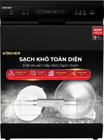 Máy rửa bát 17 bộ Kocher KDEU-X15B