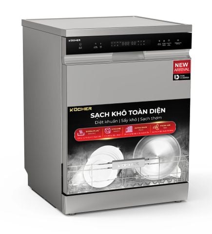 Máy rửa bát 17 bộ Kocher KDEU-X15S