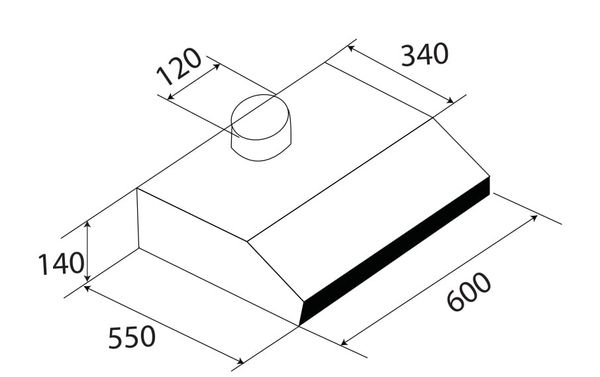 Máy hút mùi Kaff KF-638I 60cm