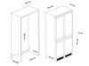 Tủ lạnh Kaff side by side âm toàn phần KF-BI540W Luxury 540 lít