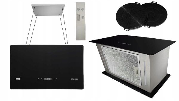 Máy hút mùi treo dây Kaff KF-IS606HG 200W