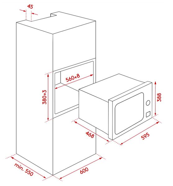 Lò vi sóng Kaff KF-MC34L 34 lít