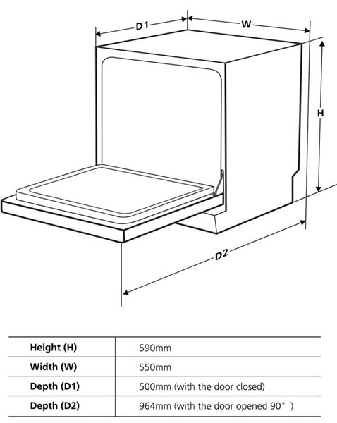 Máy rửa bát kaff 8 bộ KF-SW800 8 lít