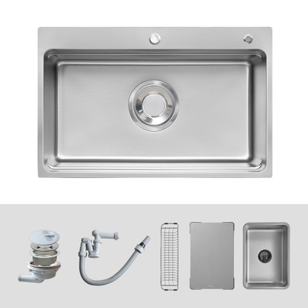 Chậu rửa inox Kluger 78cm KF7850FS Plus