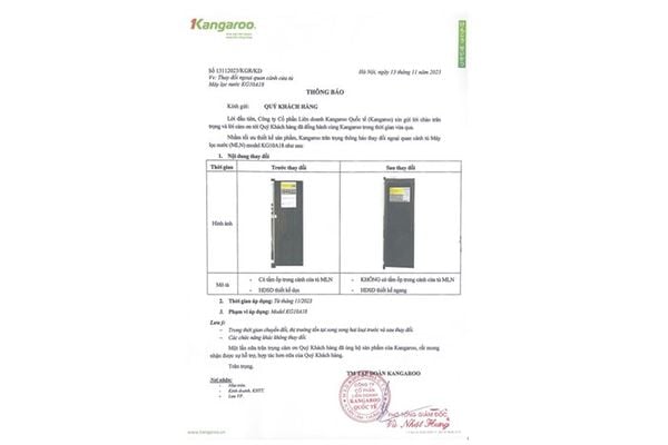Máy lọc nước RO nóng nguội lạnh Kangaroo KG10A18 10 lõi