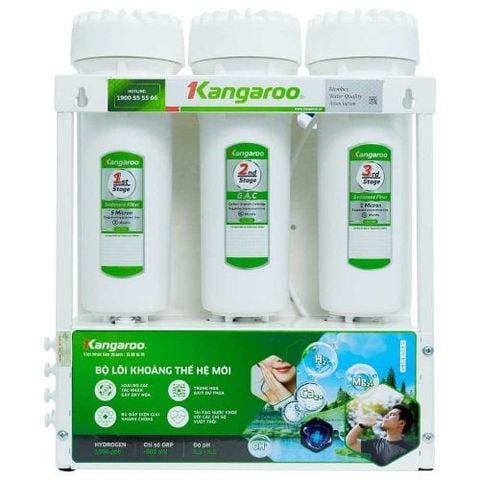Máy lọc nước để gầm Kangaroo Hydrogen 12 lõi KGHP12K