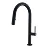 Vòi rửa Kluger dây rút nóng lạnh đen nhám KLF0010B