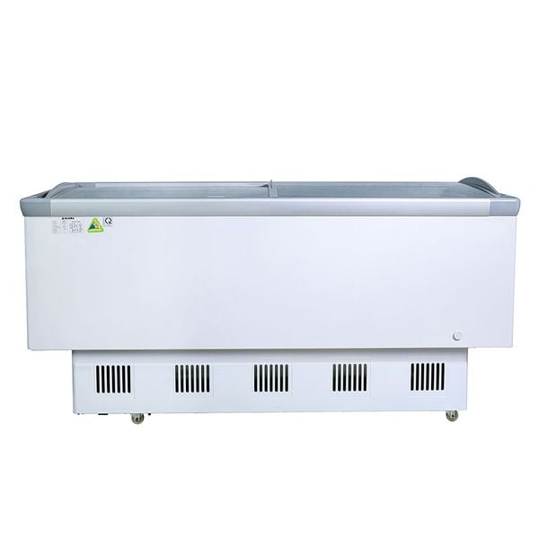 Tủ đông Alaska KN-400 mặt kính cong 400 lít