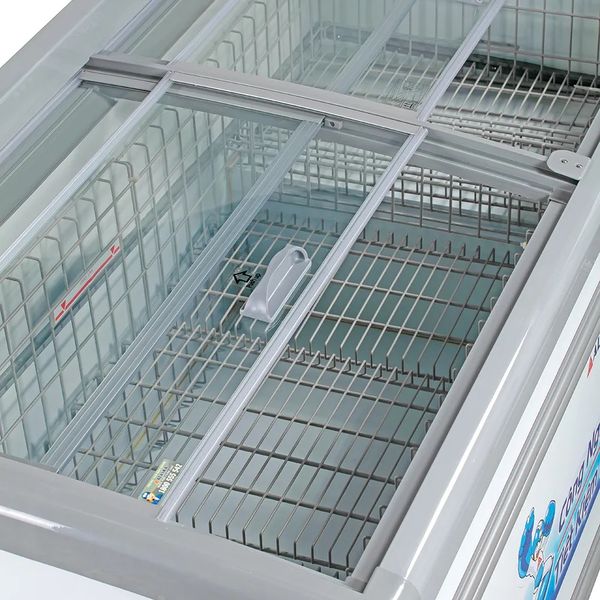 Tủ đông Alaska KN-450 mặt kính phẳng 450 lít