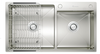Chậu rửa Konox 2 hố lệch Overmount Sink 82cm KN8245DO