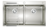 Chậu rửa Konox 2 hố Overmount Sink 82cm KN8248DOB