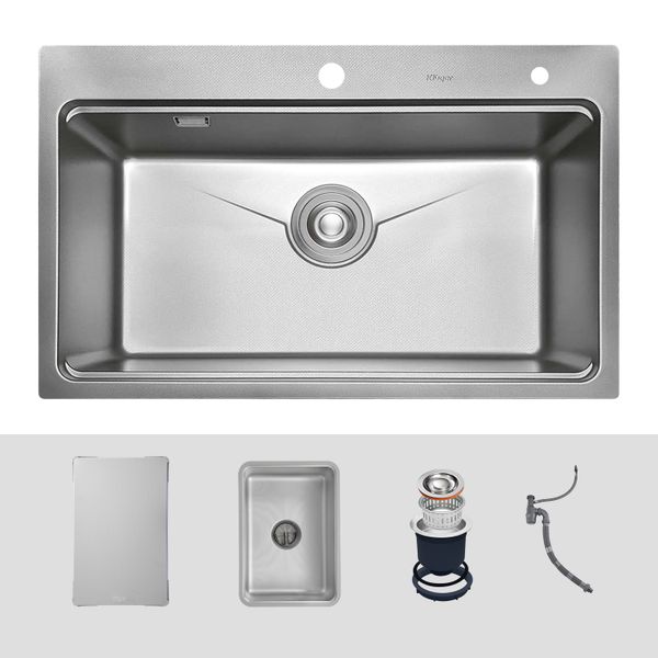 Chậu rửa inox Kluger 81cm KW8181FS-S81 Plus