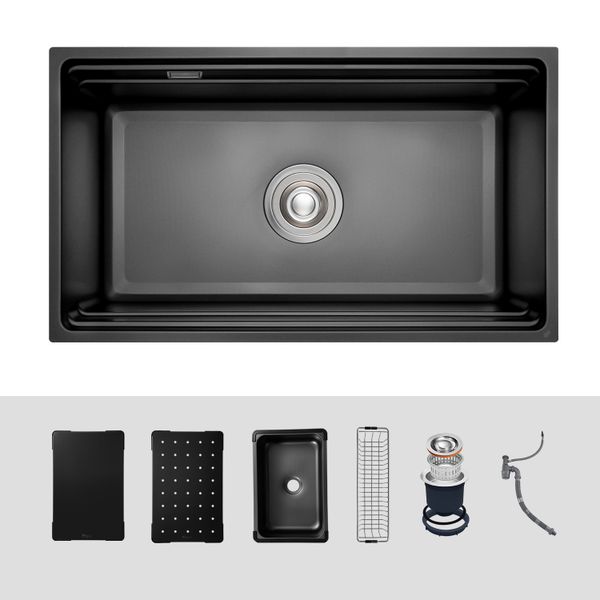 Chậu rửa inox Kluger 76cm KWU8161FB-S76 Plus