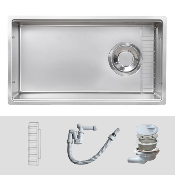 Chậu rửa inox Kluger 80cm KY8045SL Basic