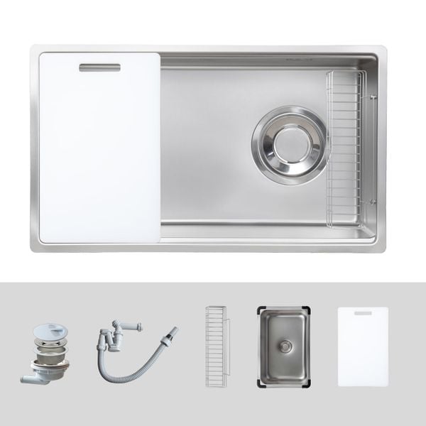 Chậu rửa inox Kluger 80cm KY8045SL Plus