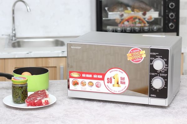 Lò vi sóng Sharp R-G223VN-SM 20 lít