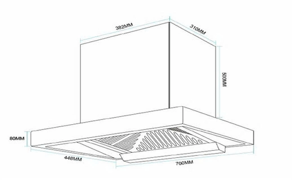 Máy hút mùi ​​​​​​​​​​​​​Latino LT-ML700T