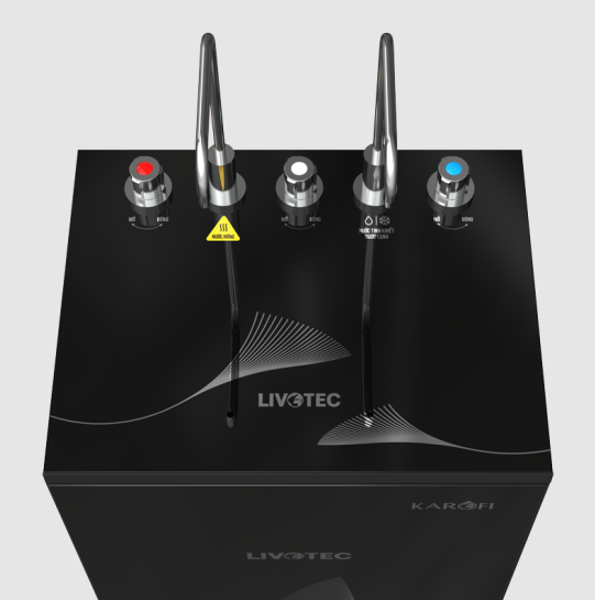 Cây lọc nước nóng lạnh RO 10 lõi Karofi Livotec 629 LVT-629